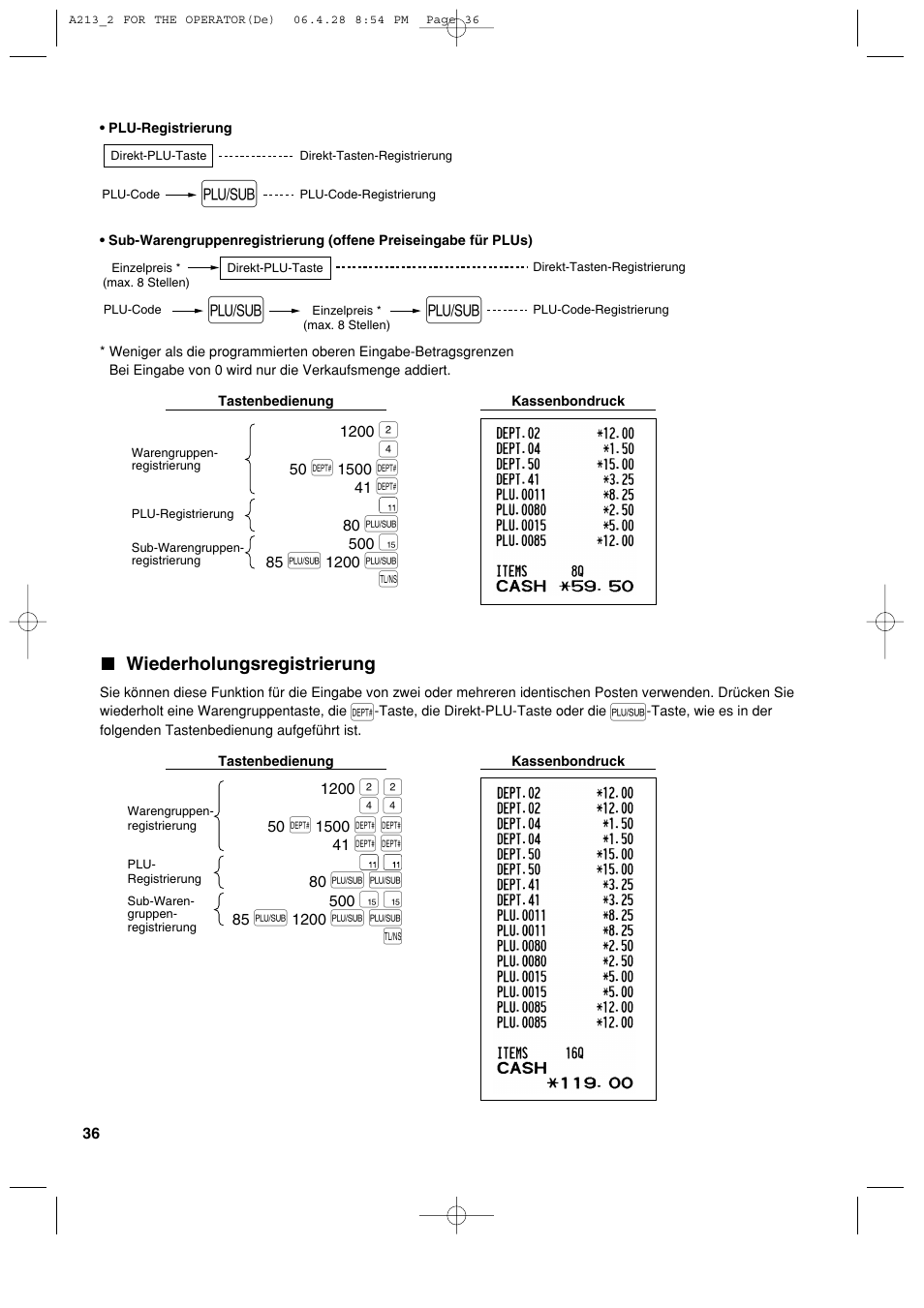 Sharp XE-A213 User Manual | Page 134 / 484