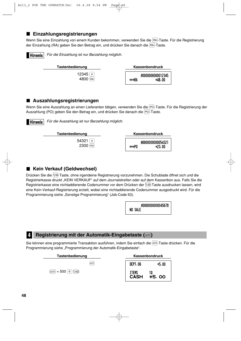 Sharp XE-A213 User Manual | Page 146 / 484