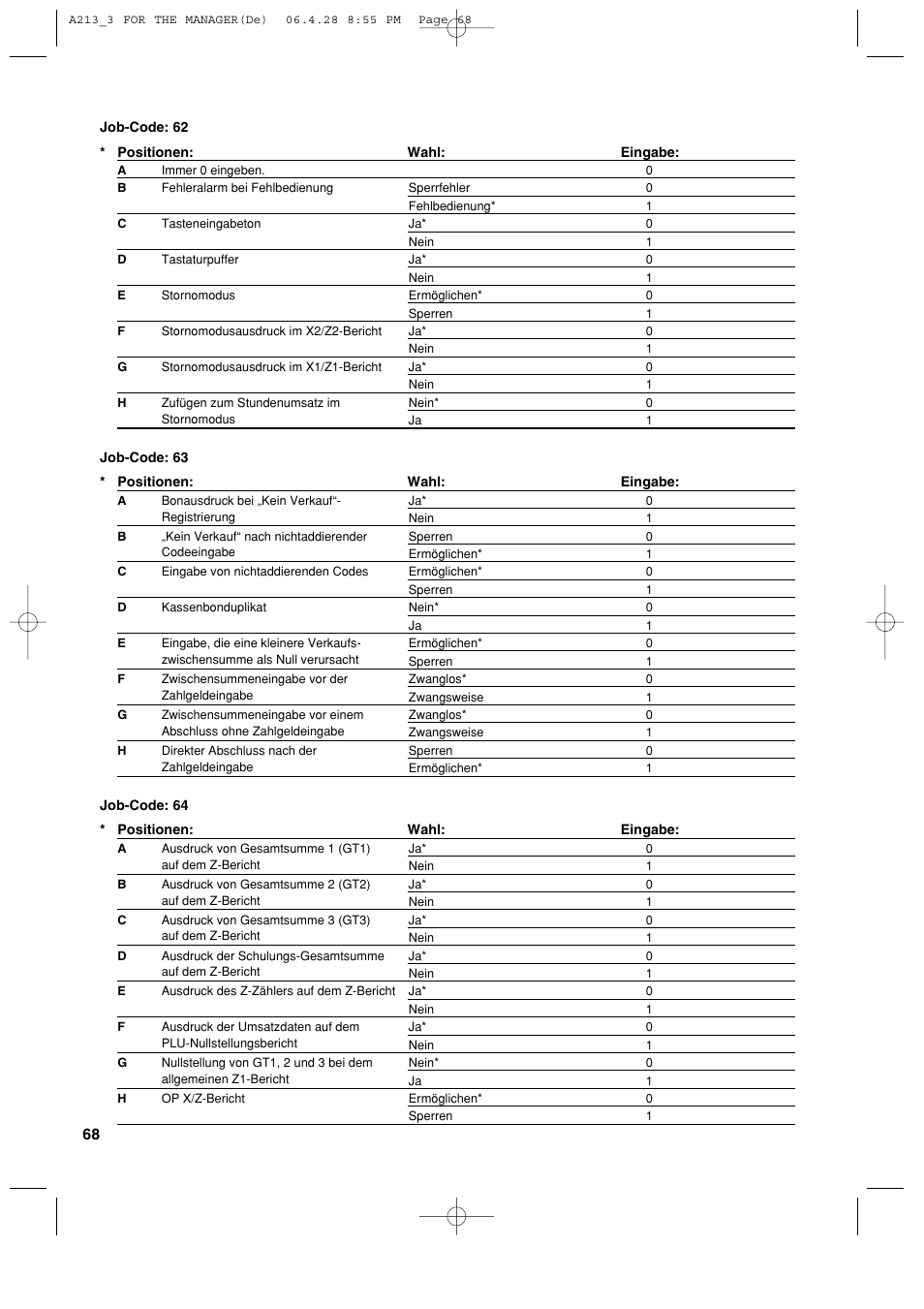 Sharp XE-A213 User Manual | Page 166 / 484