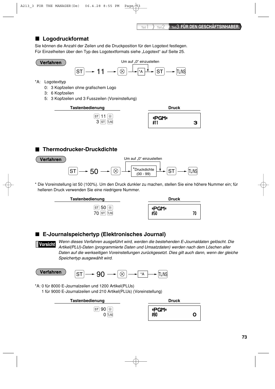 Sharp XE-A213 User Manual | Page 171 / 484