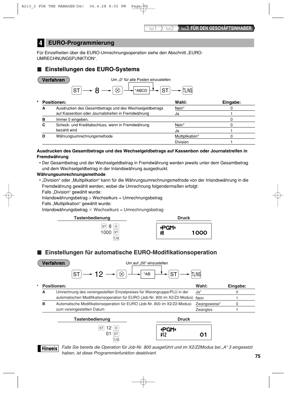 Sharp XE-A213 User Manual | Page 173 / 484