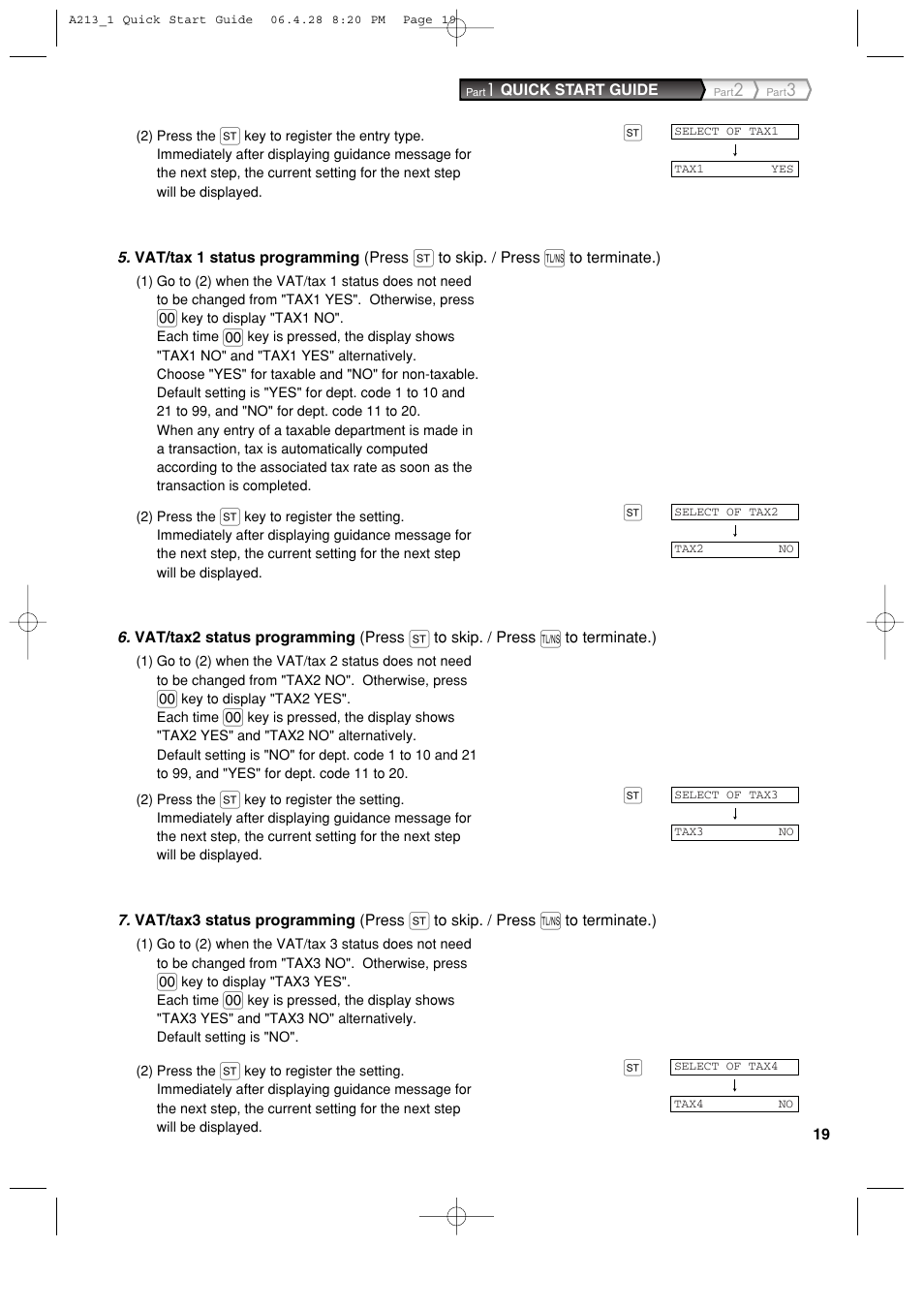 Sharp XE-A213 User Manual | Page 21 / 484