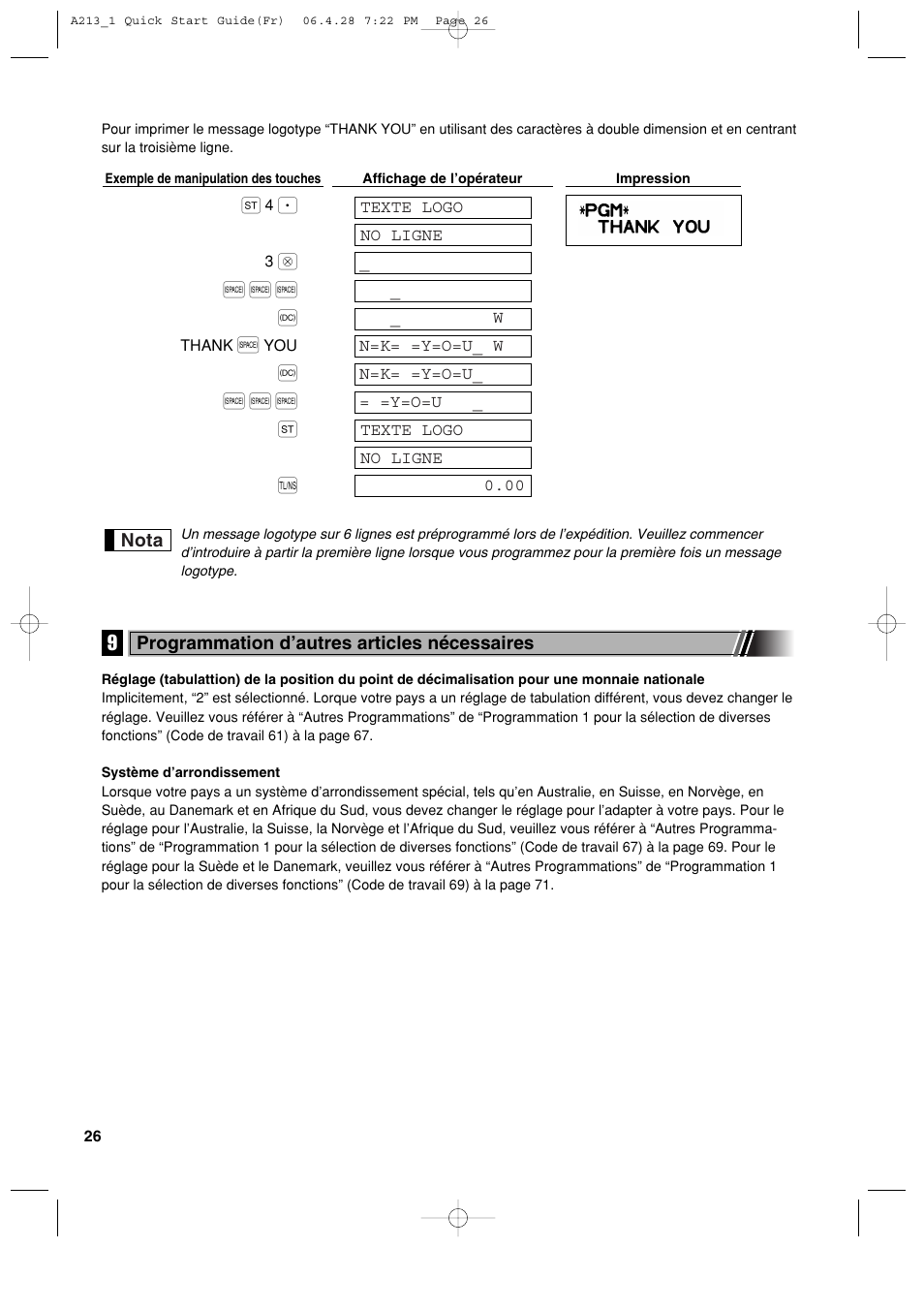 Sharp XE-A213 User Manual | Page 220 / 484