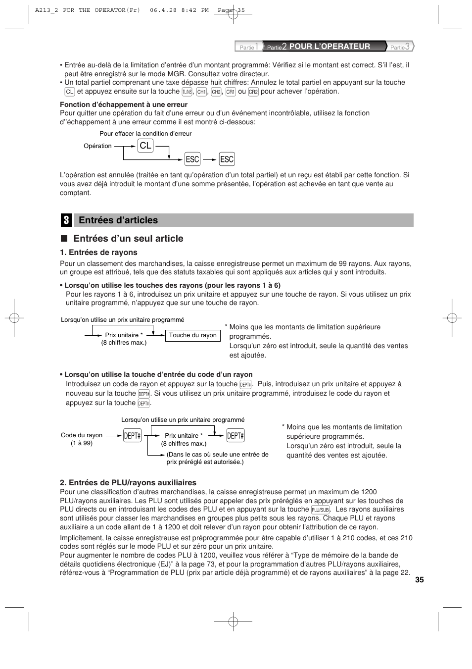 Sharp XE-A213 User Manual | Page 229 / 484