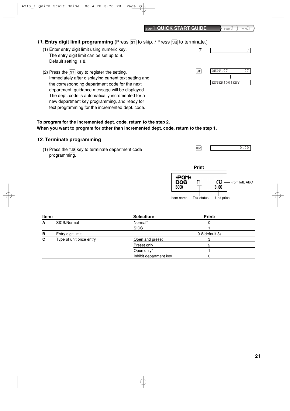 Sharp XE-A213 User Manual | Page 23 / 484