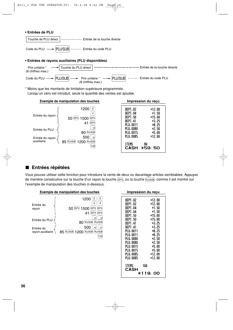 Sharp XE-A213 User Manual | Page 230 / 484