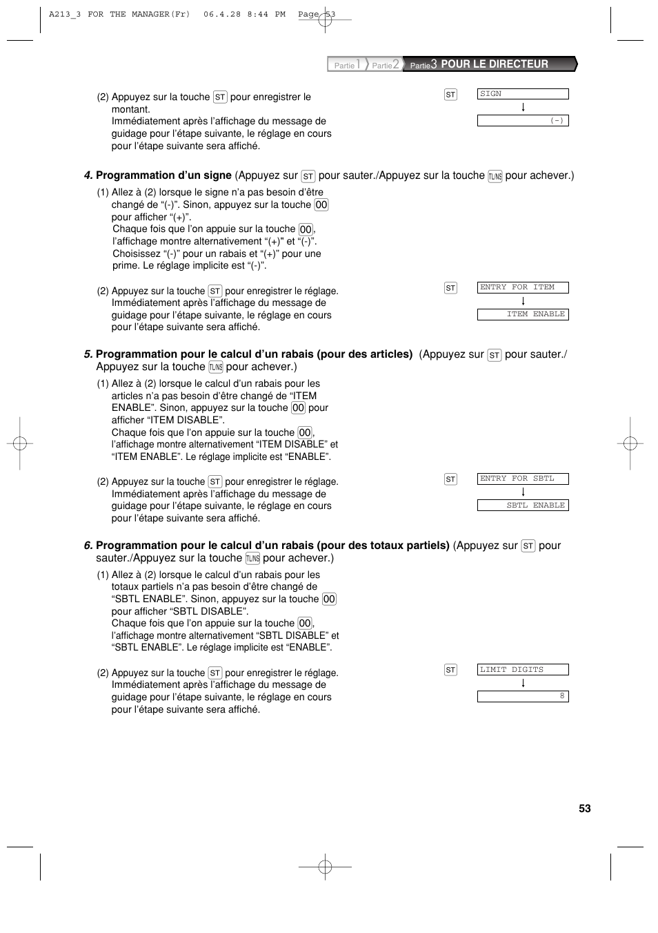 Sharp XE-A213 User Manual | Page 247 / 484