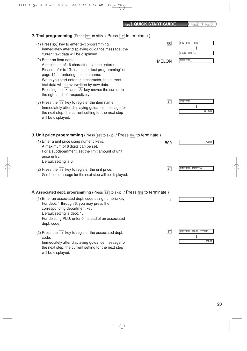 Sharp XE-A213 User Manual | Page 25 / 484