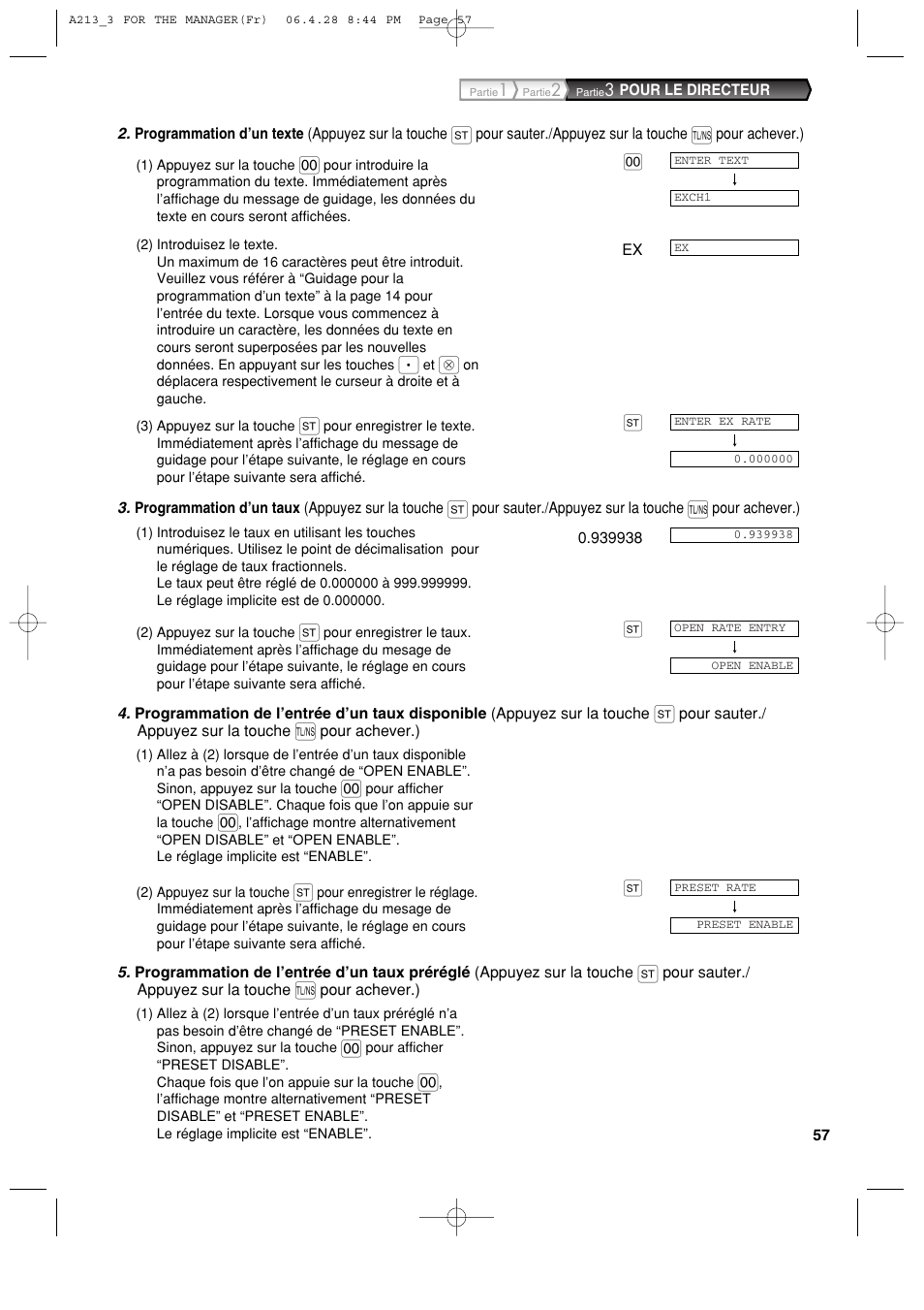 Sharp XE-A213 User Manual | Page 251 / 484