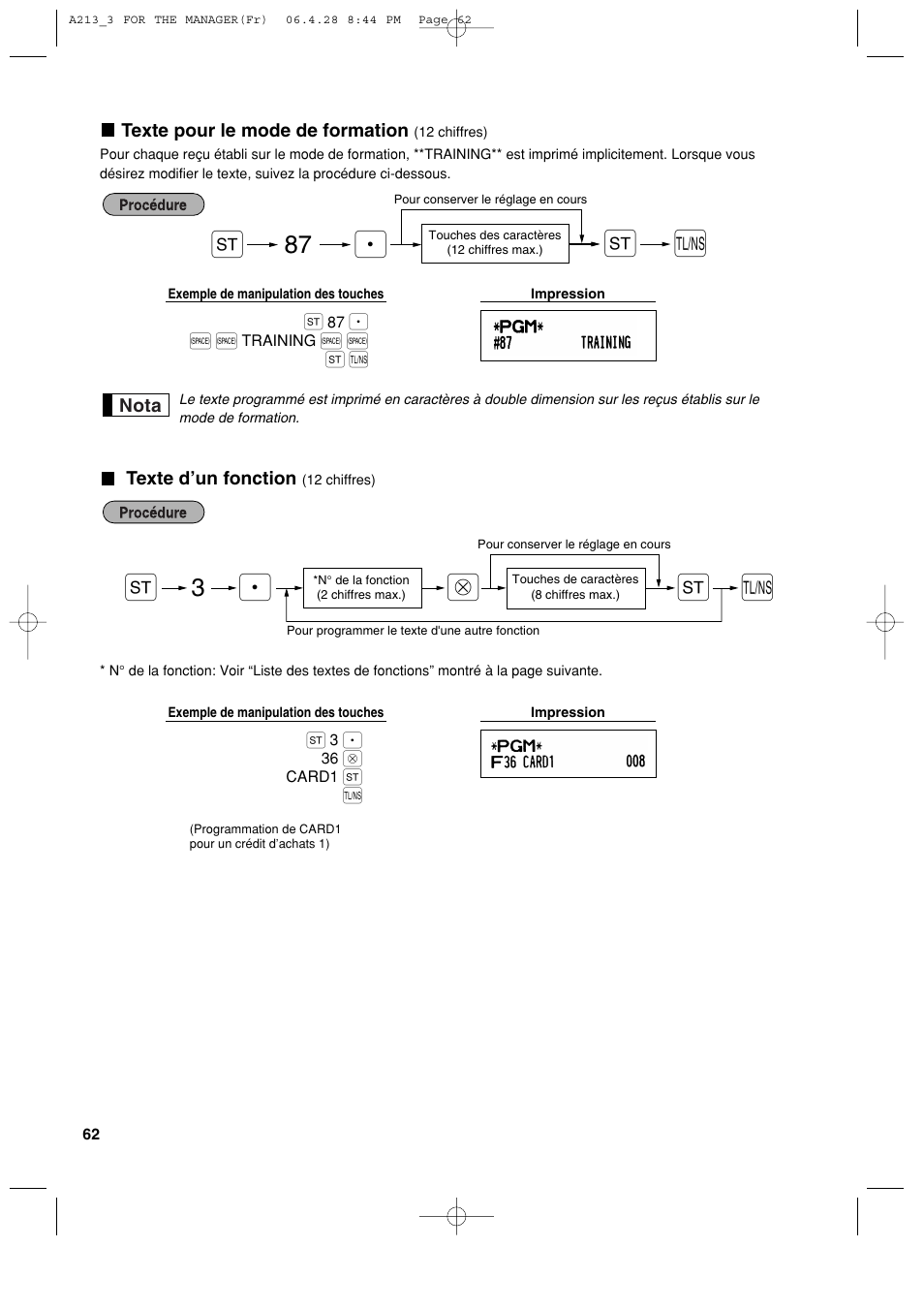 Sharp XE-A213 User Manual | Page 256 / 484