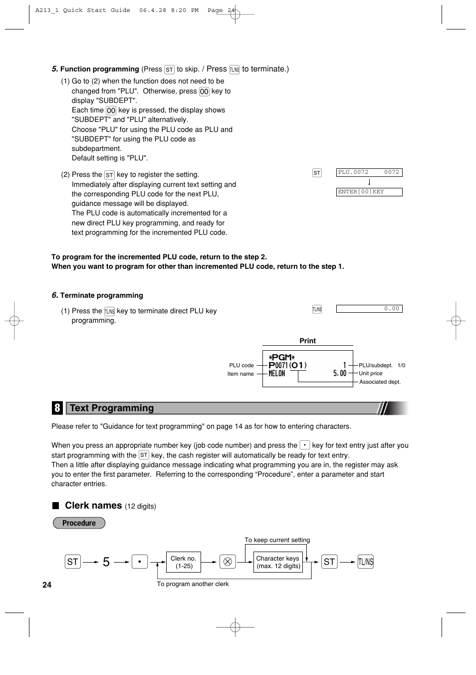 Sharp XE-A213 User Manual | Page 26 / 484