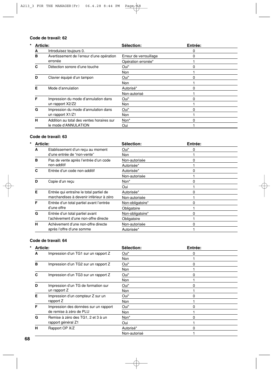 Sharp XE-A213 User Manual | Page 262 / 484