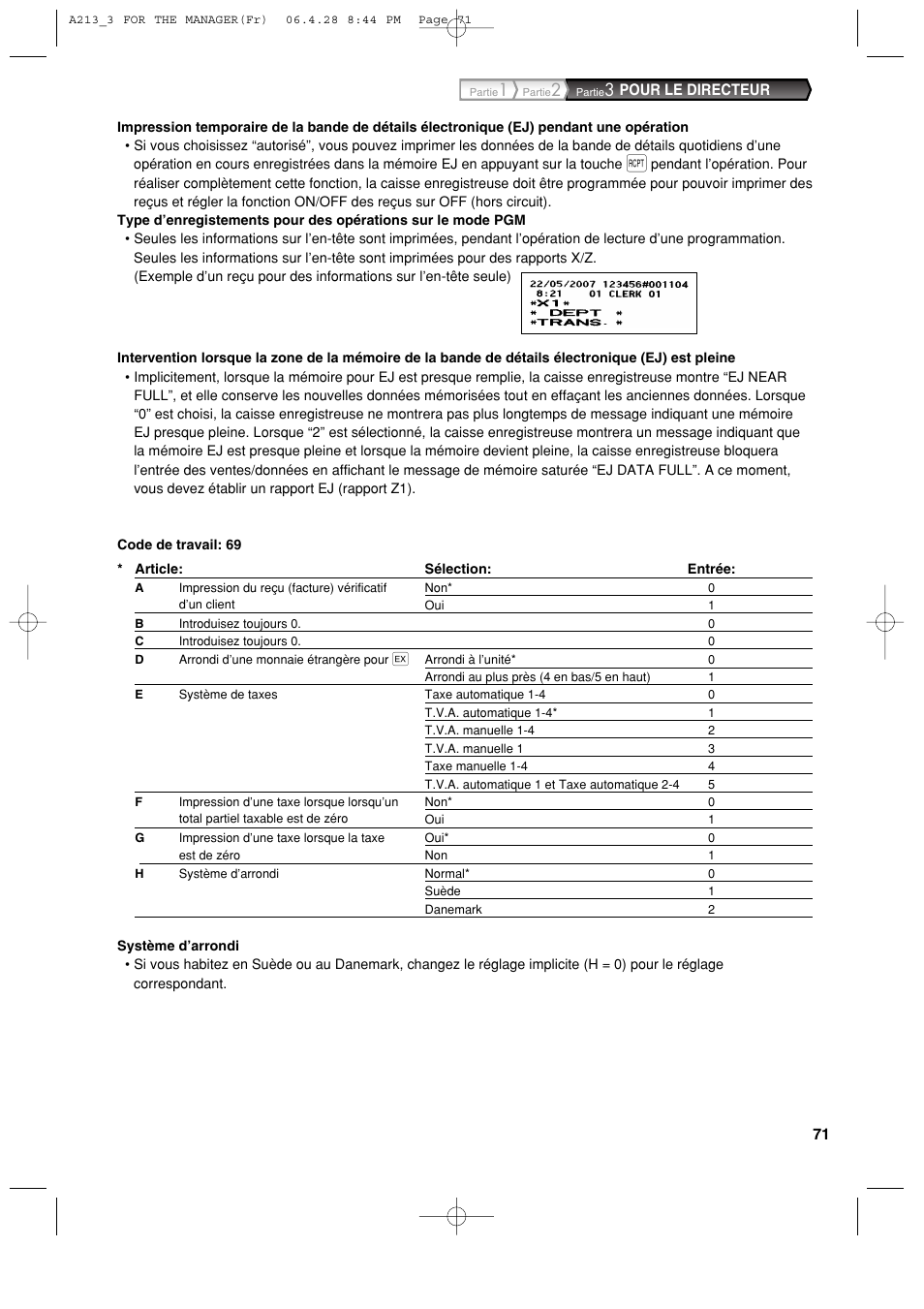 Sharp XE-A213 User Manual | Page 265 / 484