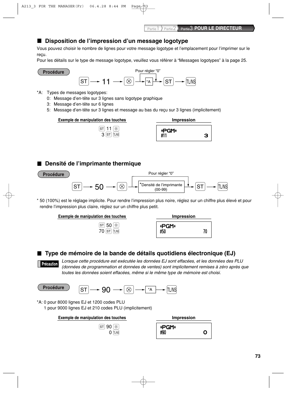 Sharp XE-A213 User Manual | Page 267 / 484