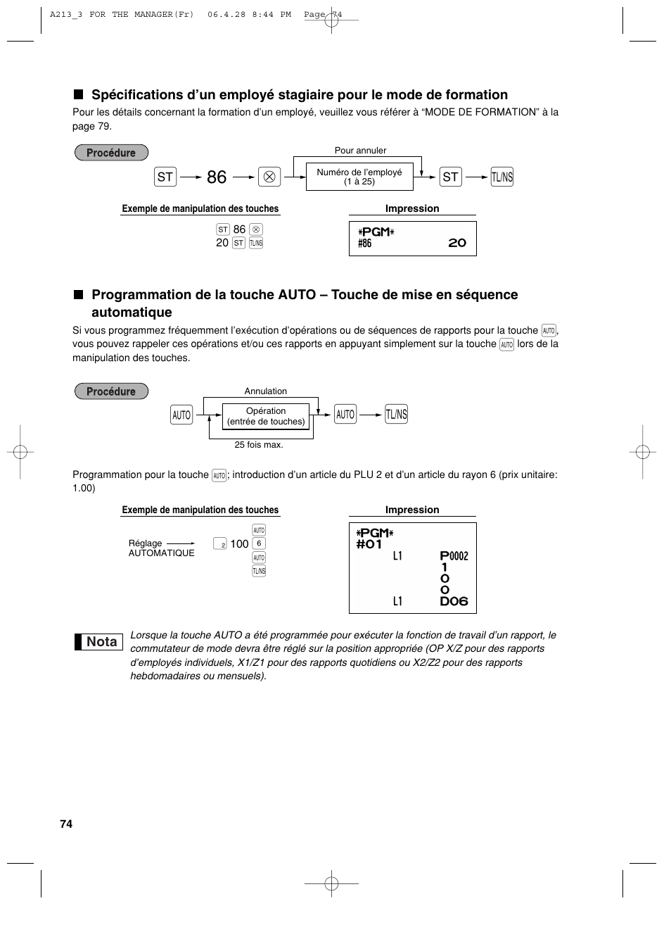 Sharp XE-A213 User Manual | Page 268 / 484