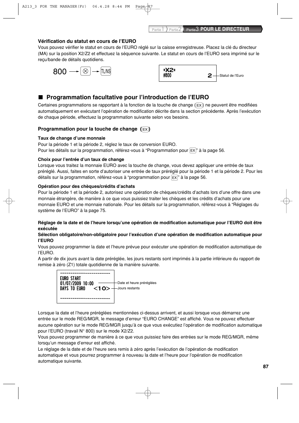 Sharp XE-A213 User Manual | Page 281 / 484