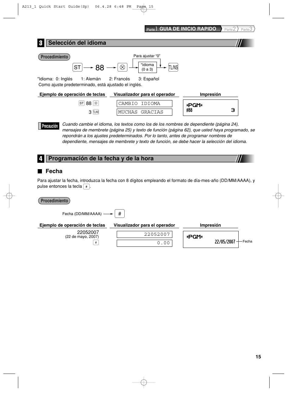 Sharp XE-A213 User Manual | Page 305 / 484