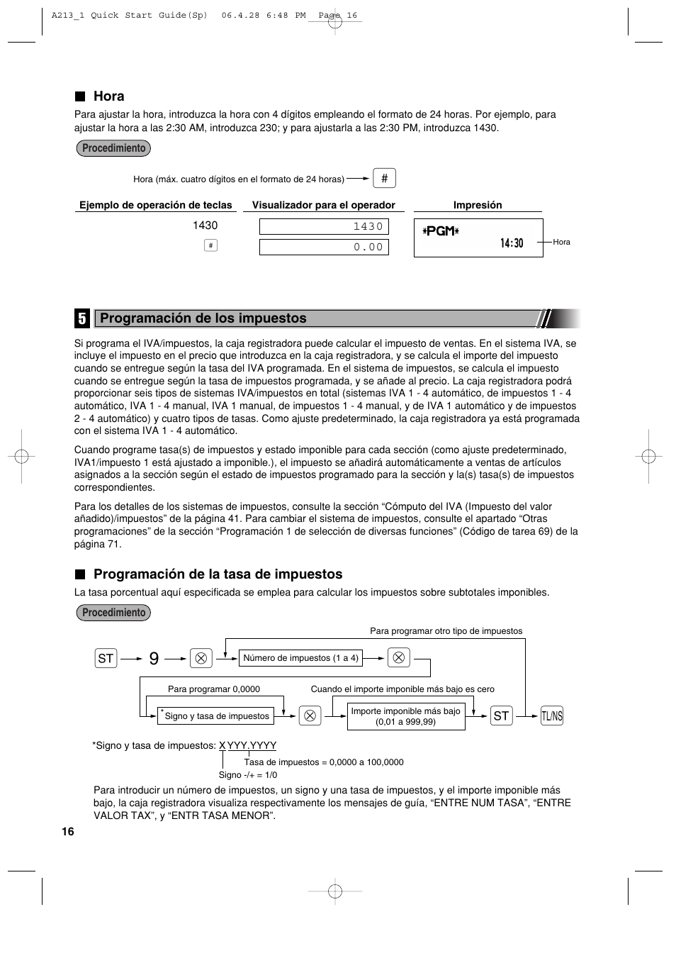 S@ @ @ s a | Sharp XE-A213 User Manual | Page 306 / 484