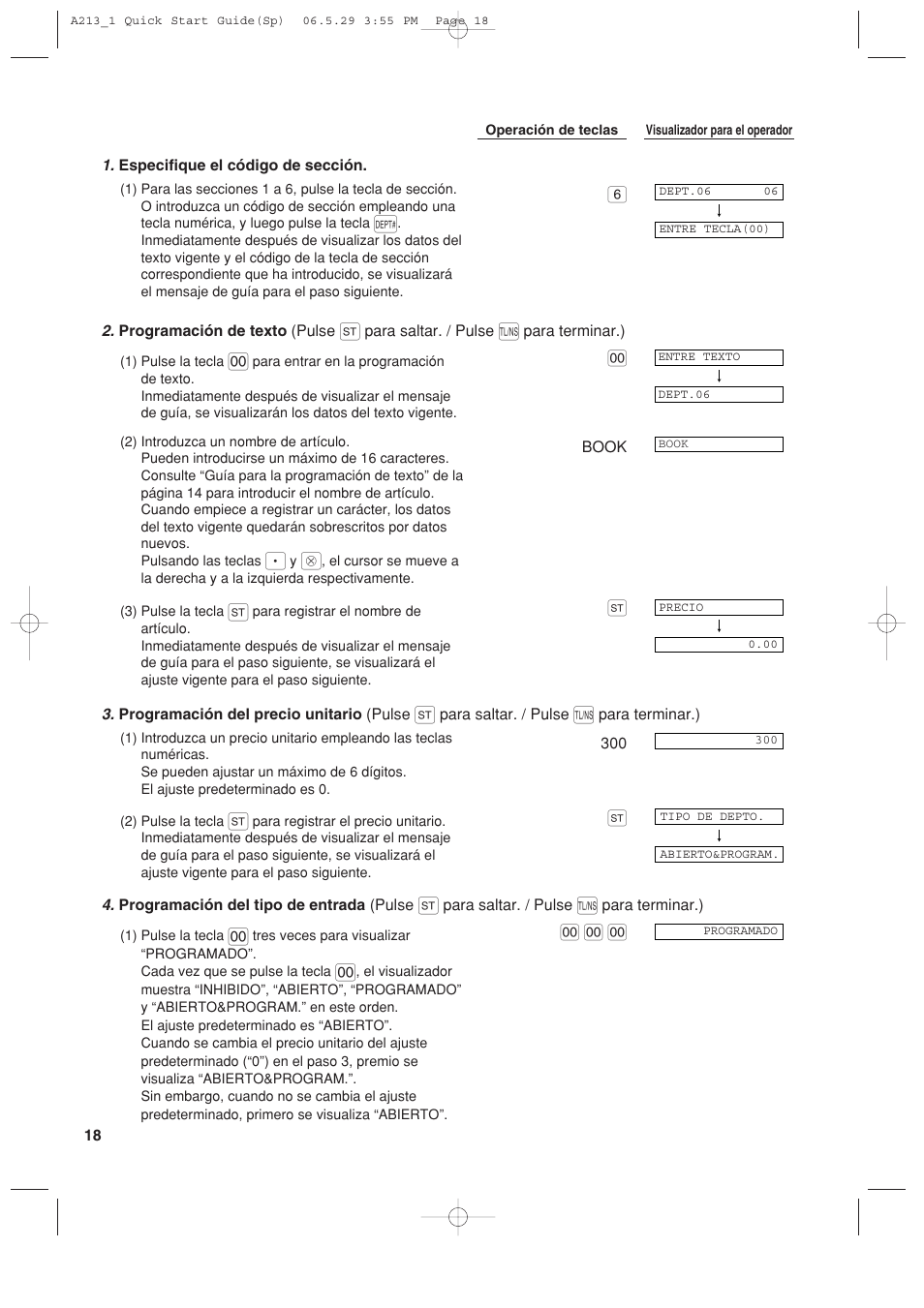 Sharp XE-A213 User Manual | Page 308 / 484
