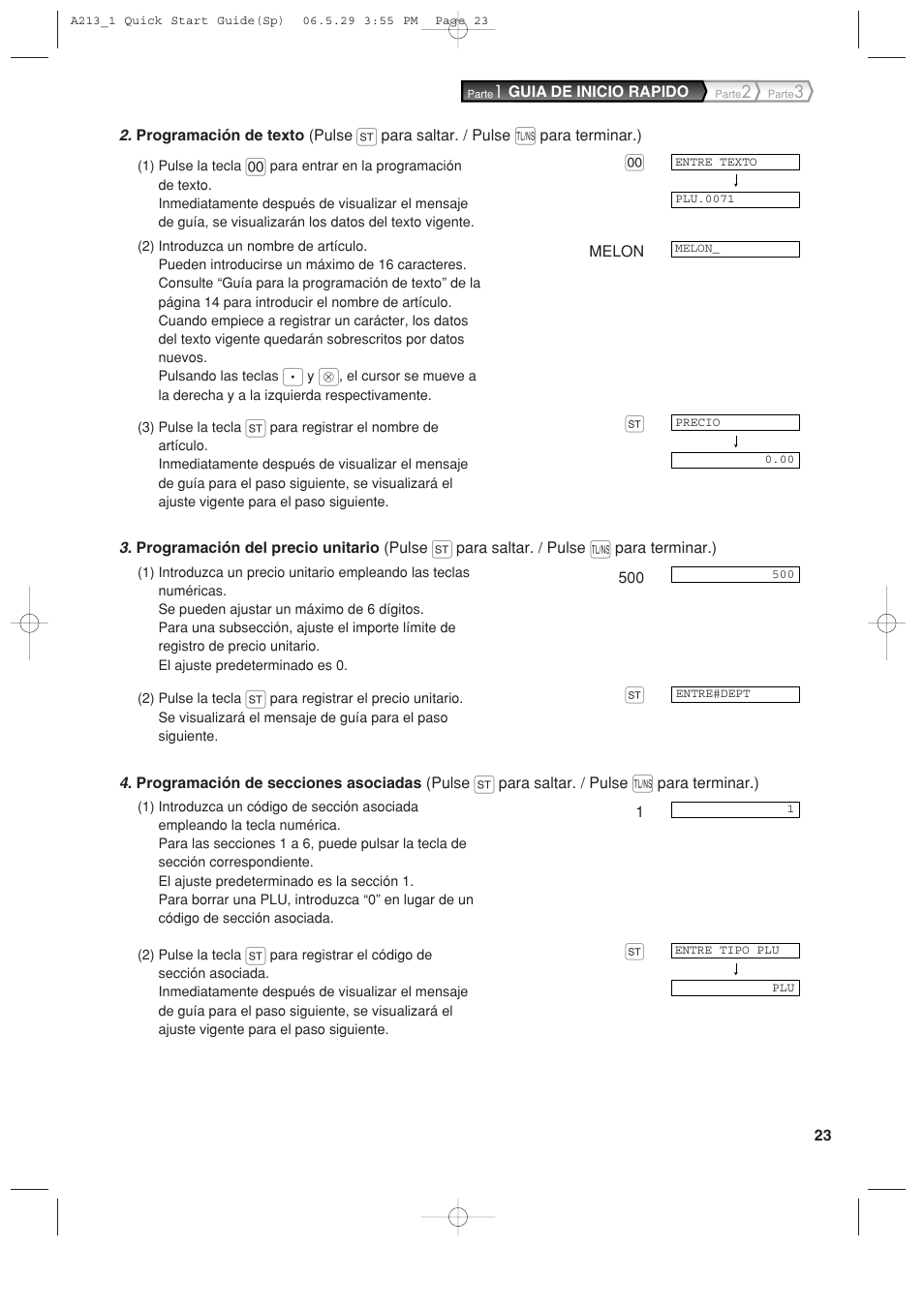 Sharp XE-A213 User Manual | Page 313 / 484