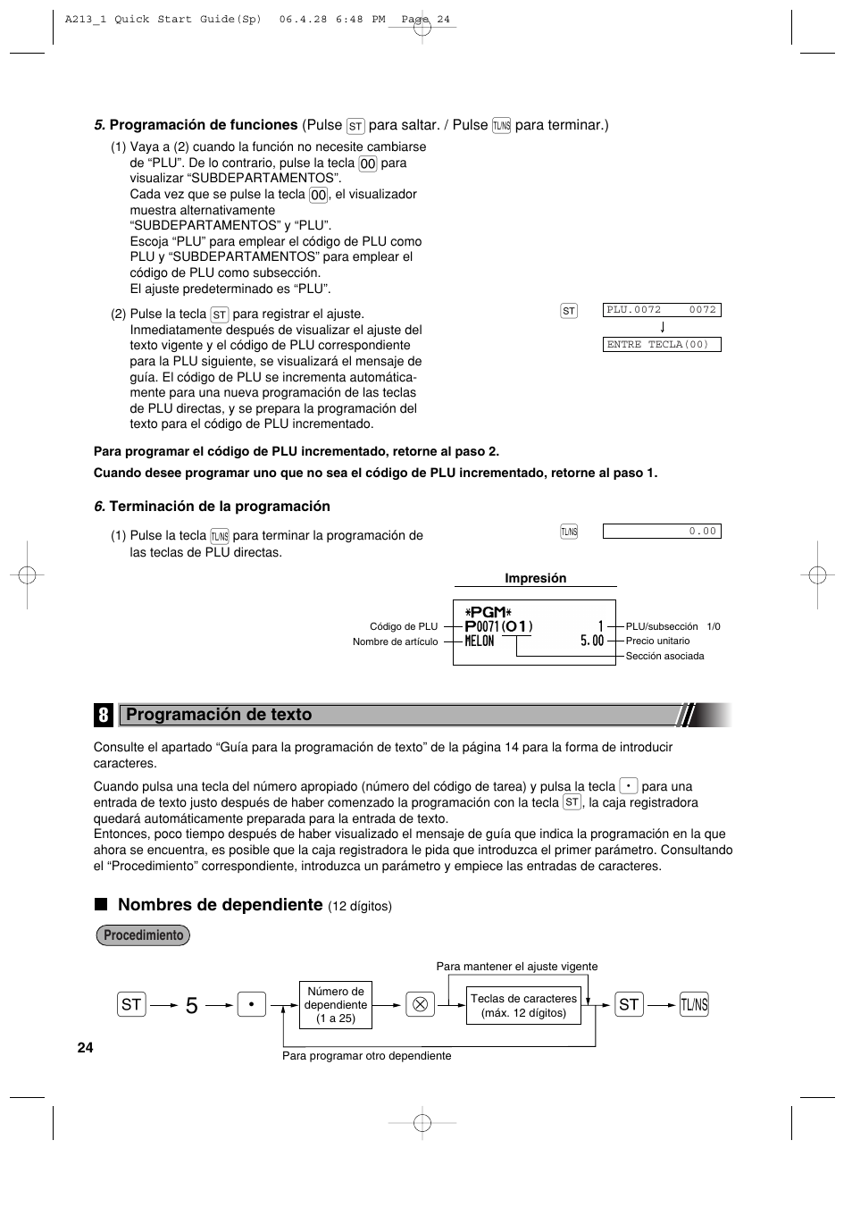 Sharp XE-A213 User Manual | Page 314 / 484