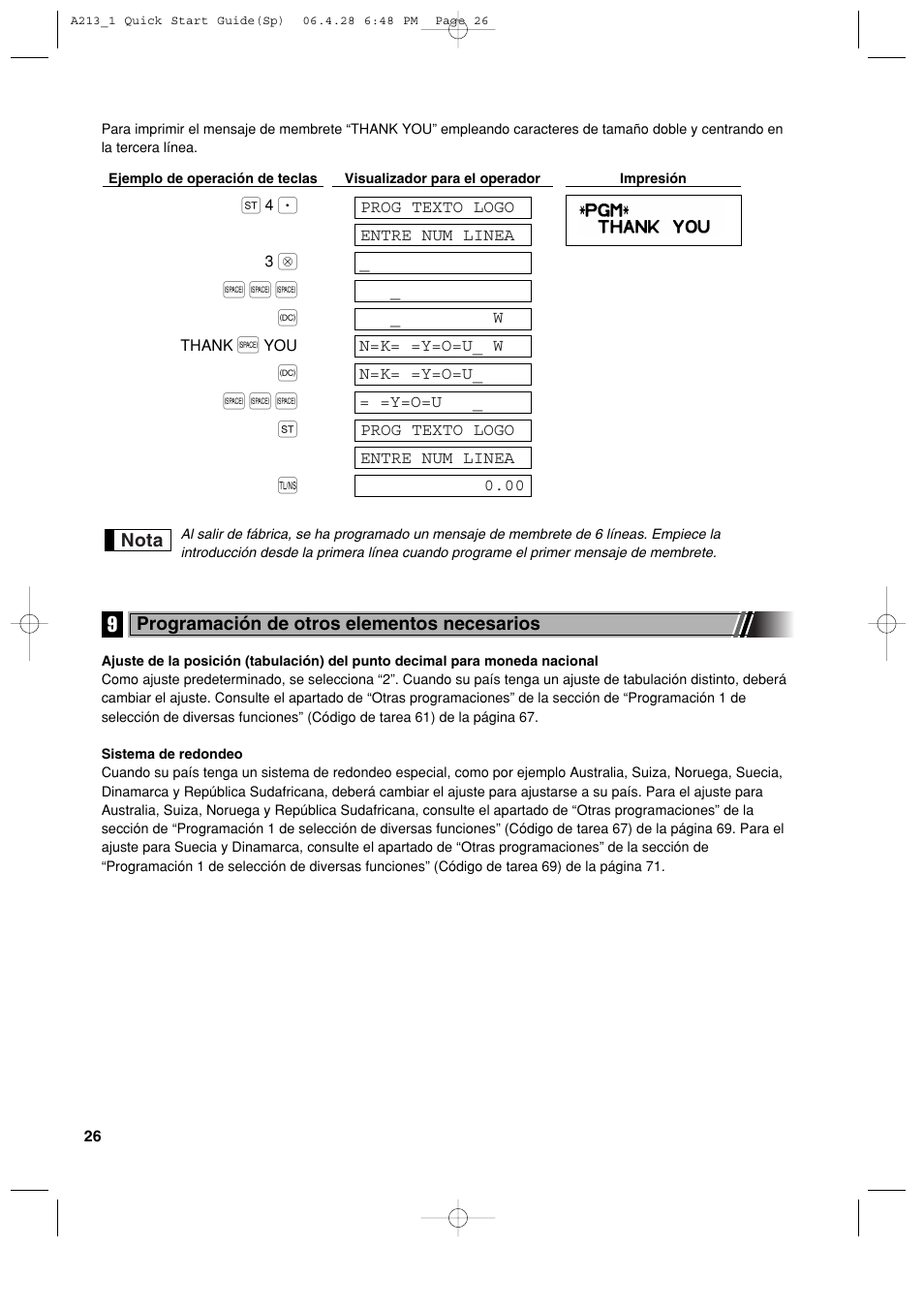 Sharp XE-A213 User Manual | Page 316 / 484