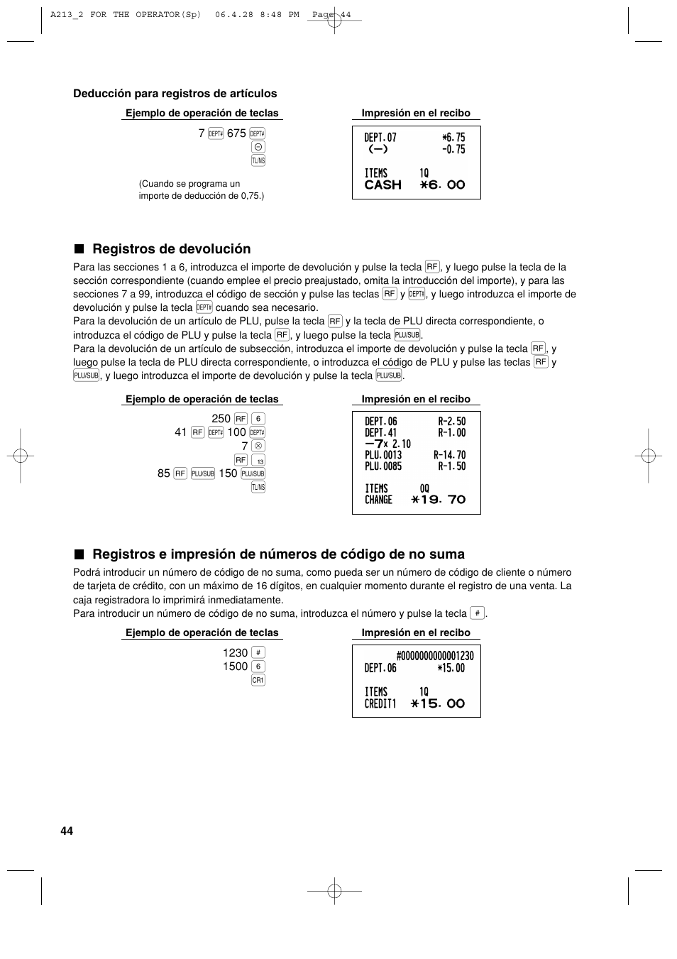 Sharp XE-A213 User Manual | Page 334 / 484