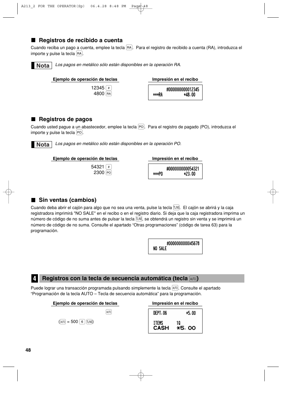 Sharp XE-A213 User Manual | Page 338 / 484