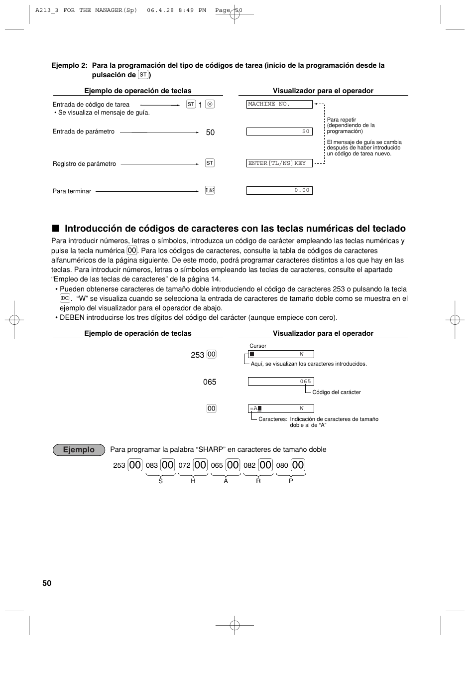 Sharp XE-A213 User Manual | Page 340 / 484