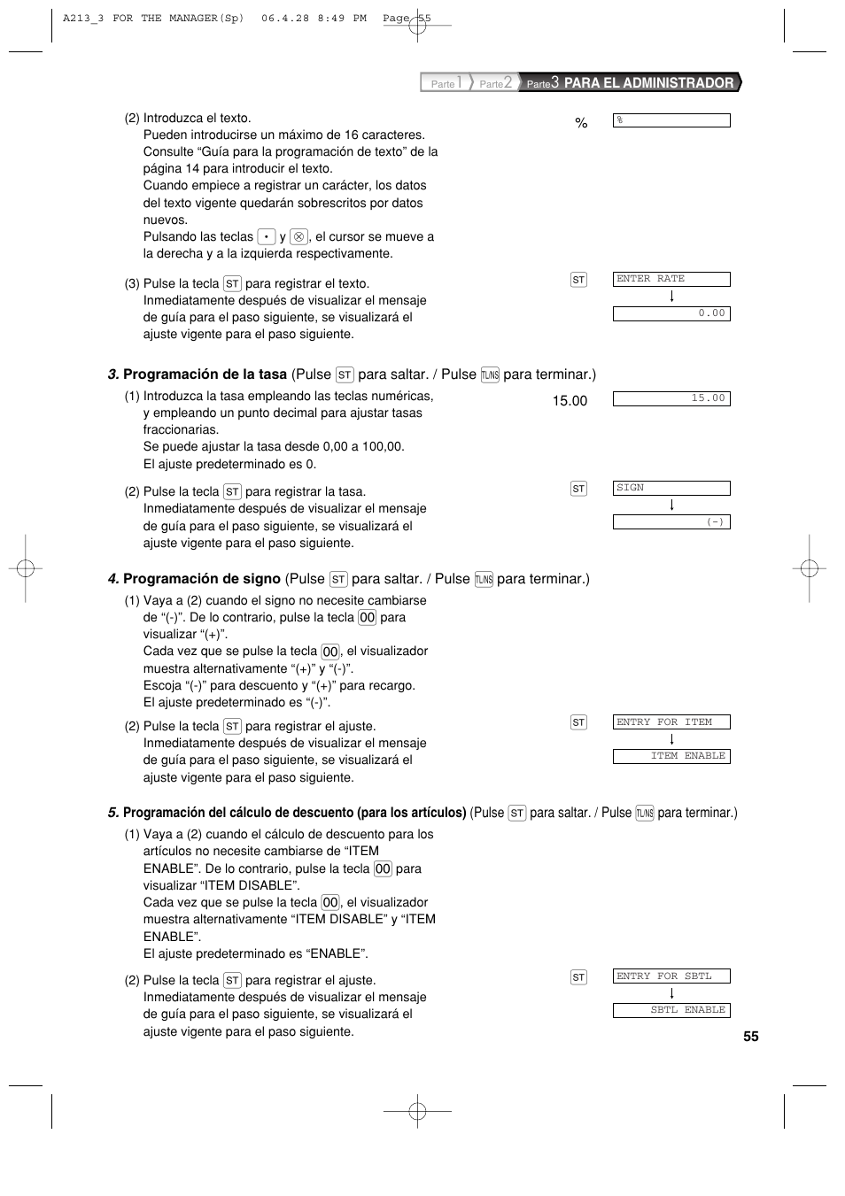 Sharp XE-A213 User Manual | Page 345 / 484
