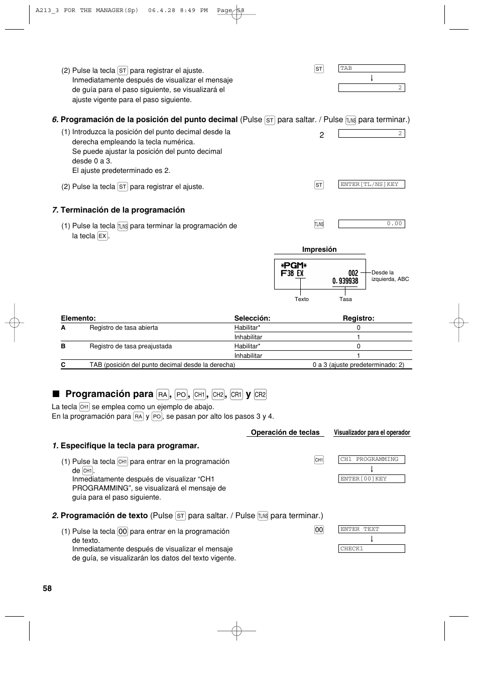 Sharp XE-A213 User Manual | Page 348 / 484