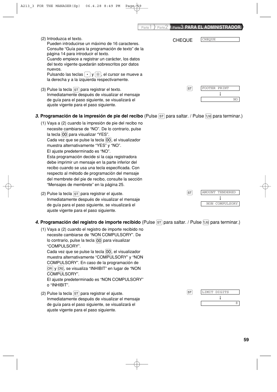 Sharp XE-A213 User Manual | Page 349 / 484