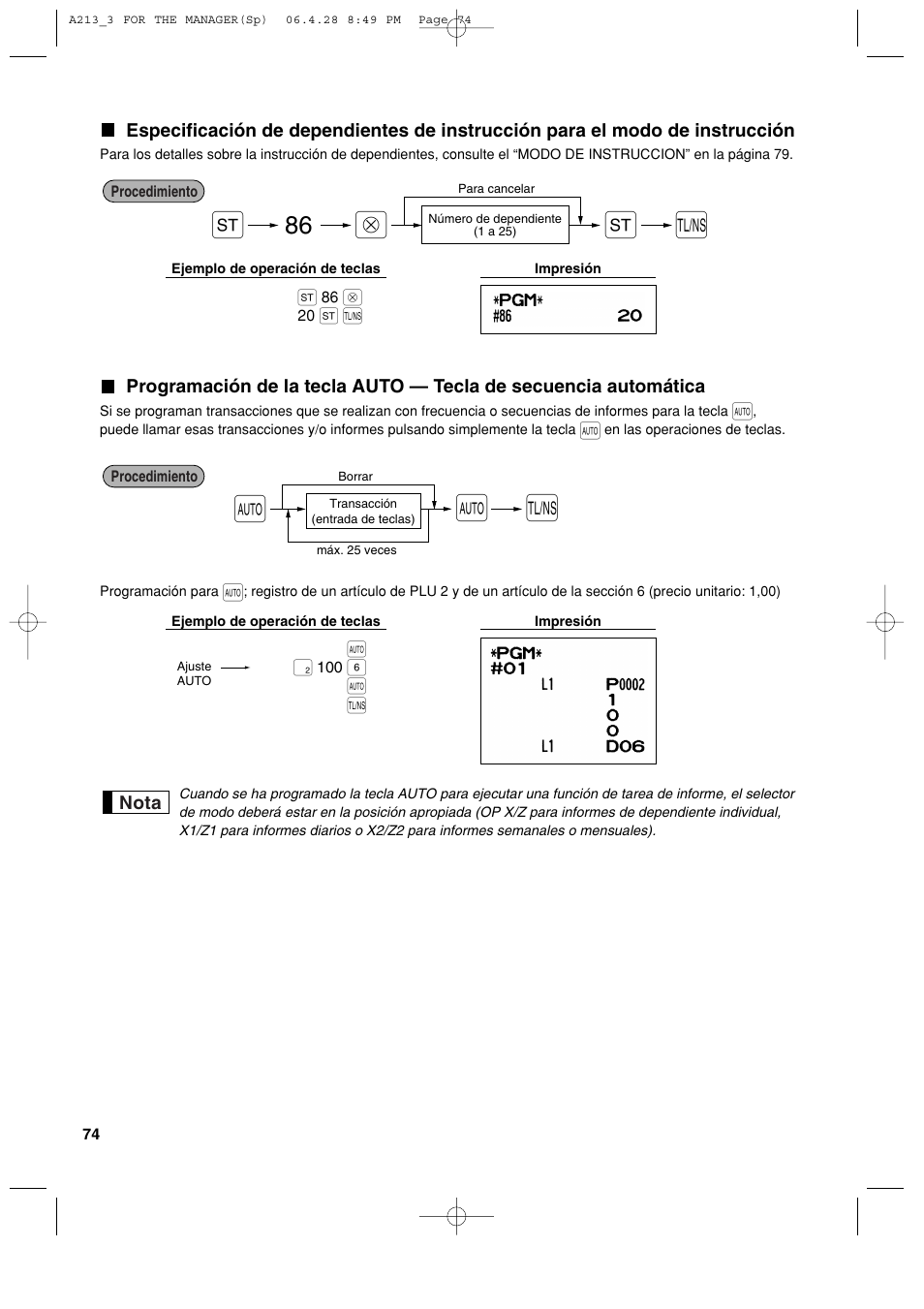 Sharp XE-A213 User Manual | Page 364 / 484