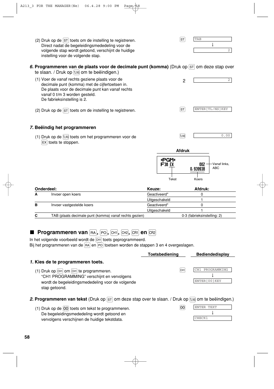 Sharp XE-A213 User Manual | Page 444 / 484