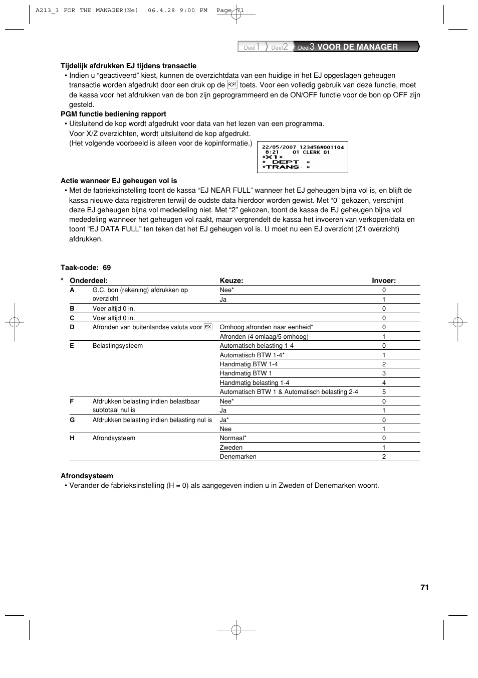 Sharp XE-A213 User Manual | Page 457 / 484