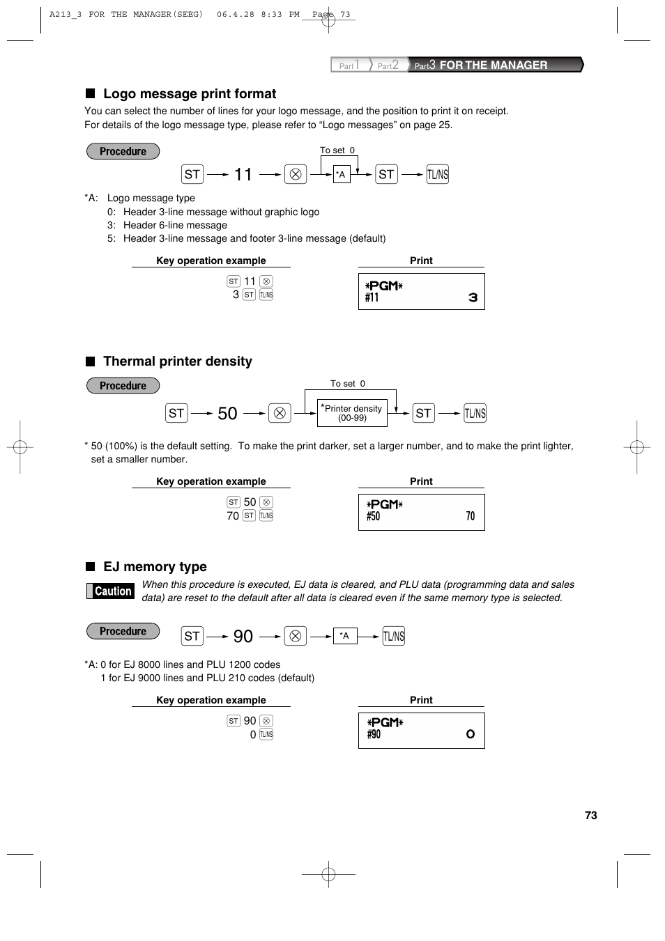 Sharp XE-A213 User Manual | Page 75 / 484