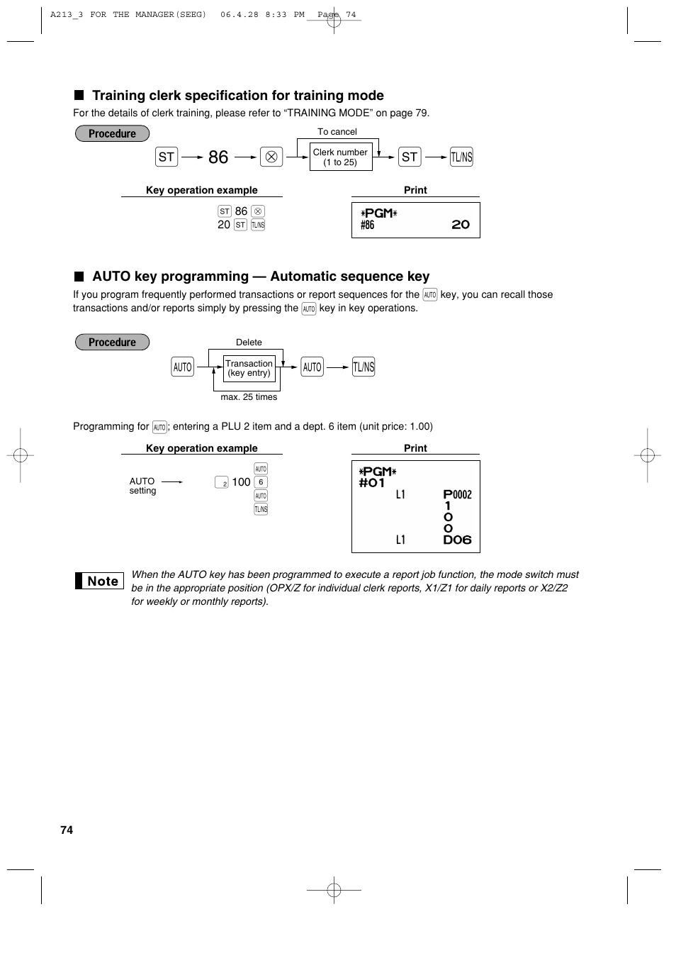 Sharp XE-A213 User Manual | Page 76 / 484