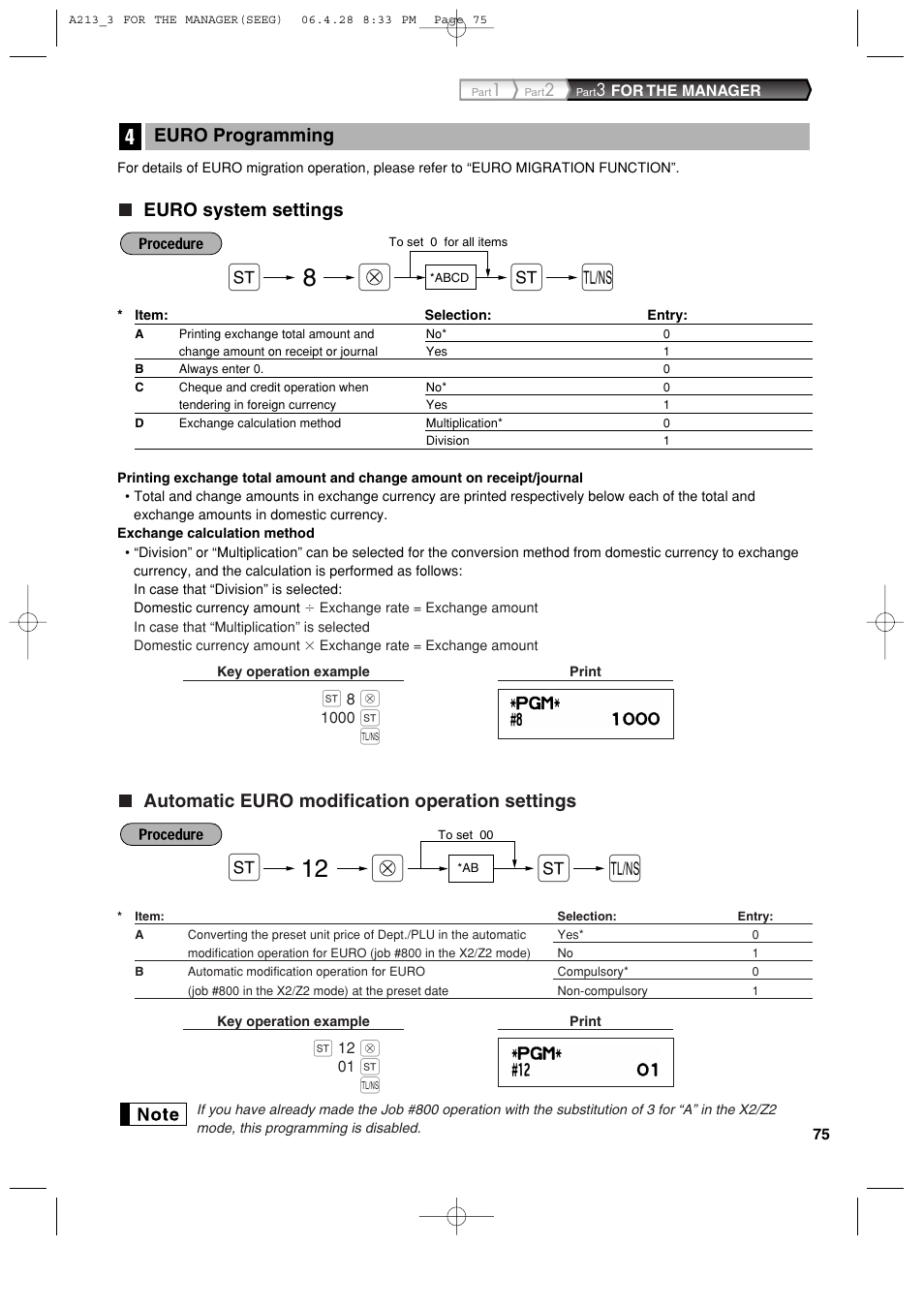 Sharp XE-A213 User Manual | Page 77 / 484