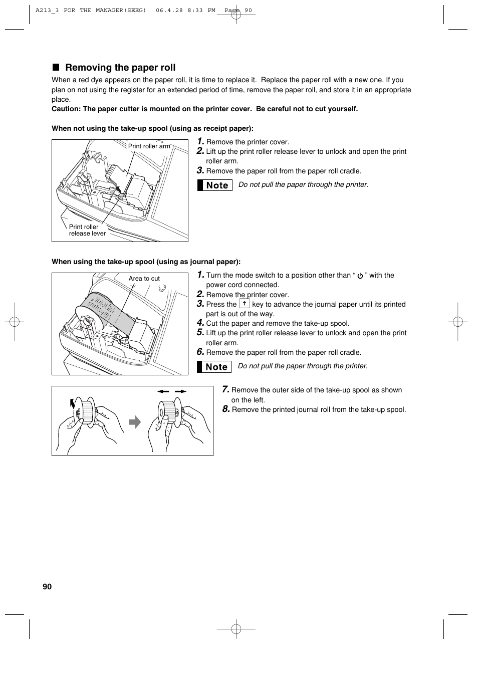 Sharp XE-A213 User Manual | Page 92 / 484