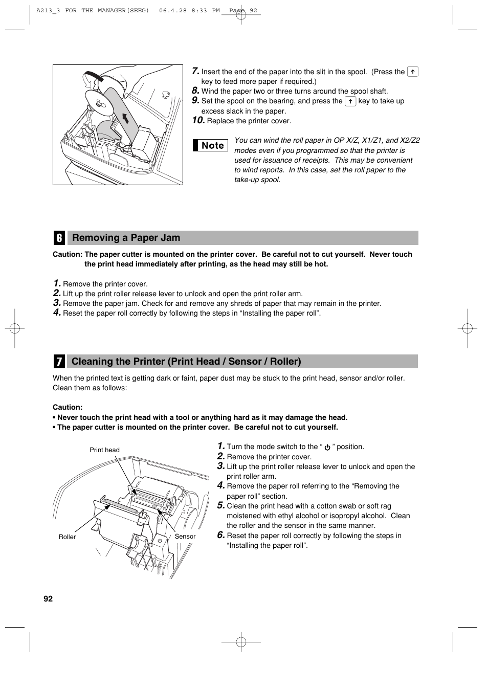 Sharp XE-A213 User Manual | Page 94 / 484