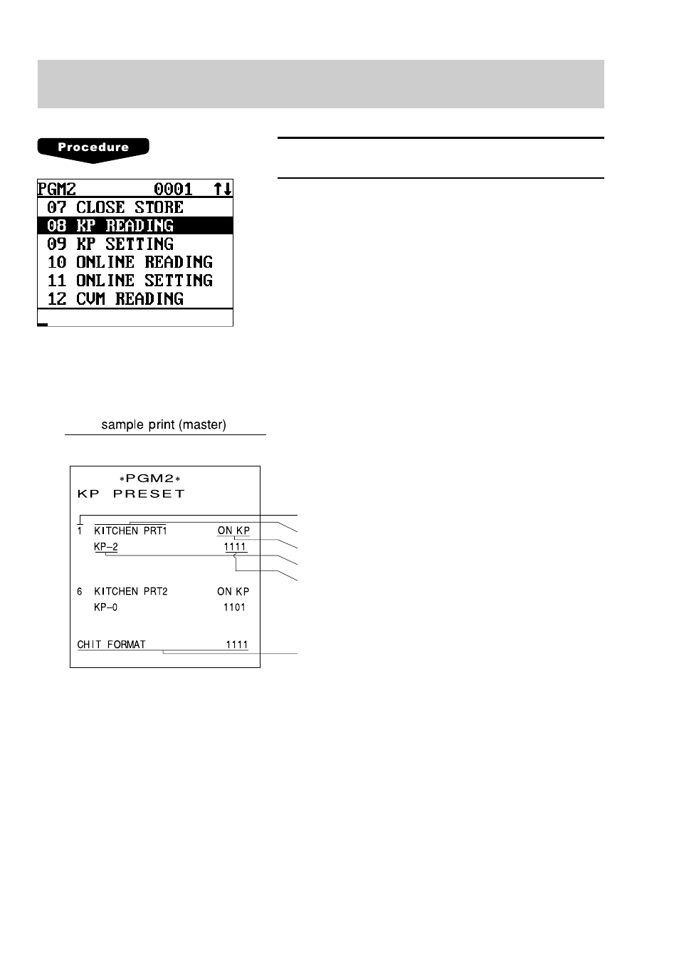 Sharp UP-600 User Manual | Page 43 / 61