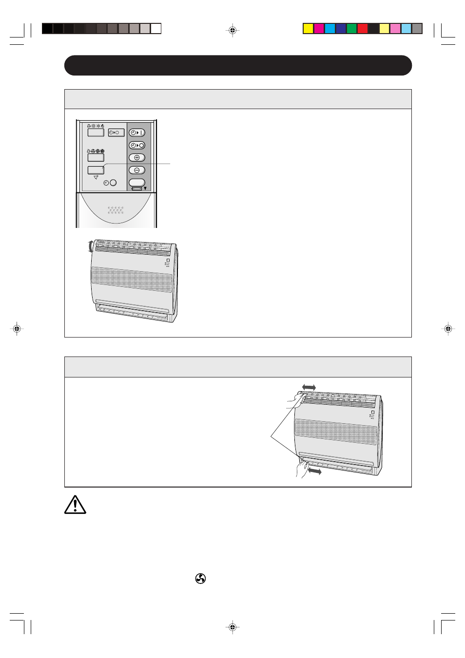 Adjusting the air flow direction, Vertical air flow direction, Horizontal air flow direction | E-10 | Sharp GS-XP12FGR - GU-X12FGR User Manual | Page 12 / 136