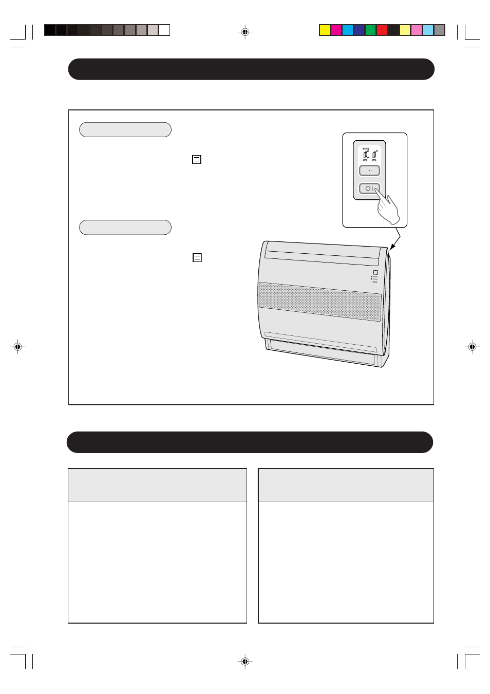 Main unit operation, Maintenance | Sharp GS-XP12FGR - GU-X12FGR User Manual | Page 18 / 136