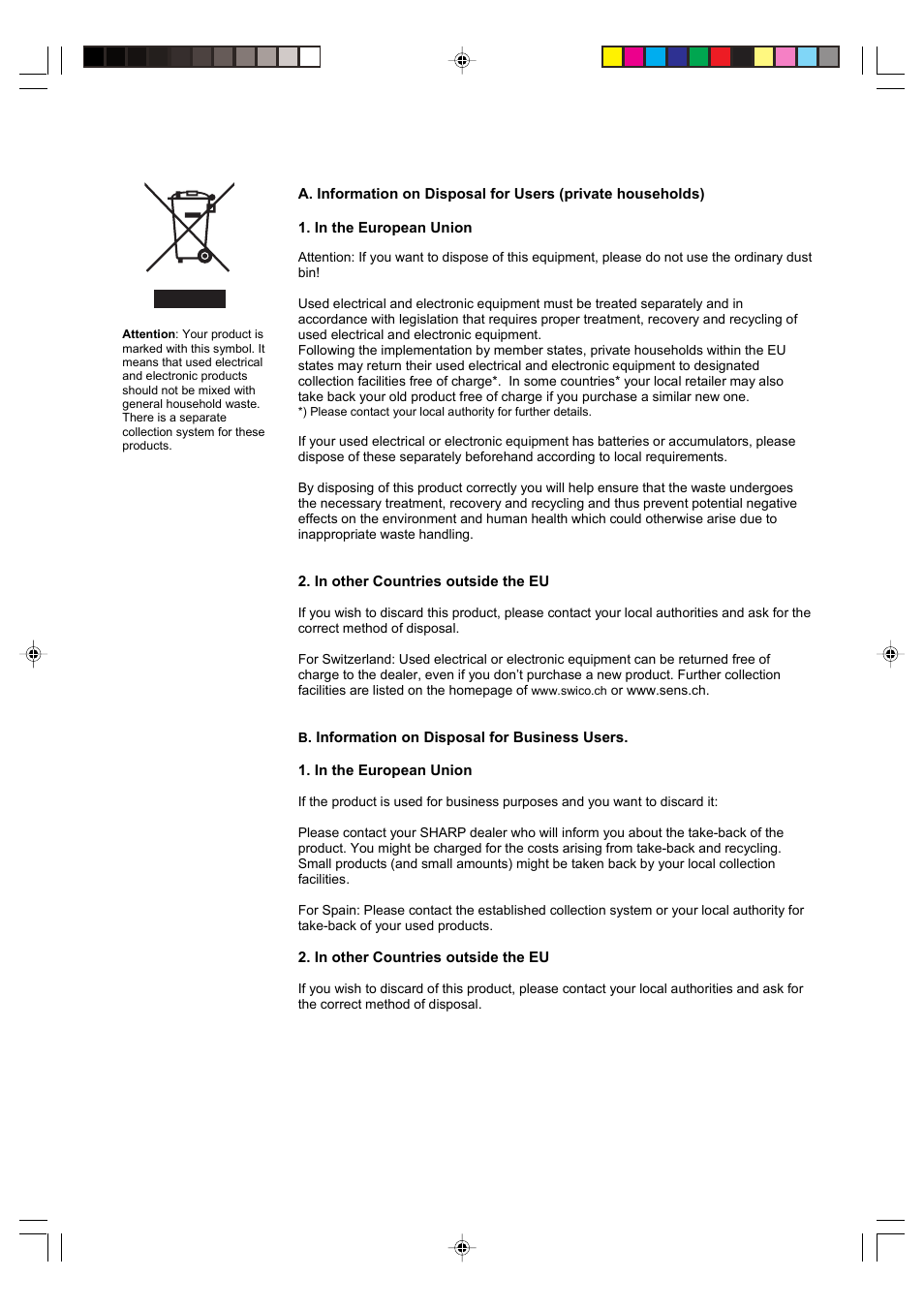 Sharp GS-XP12FGR - GU-X12FGR User Manual | Page 2 / 136