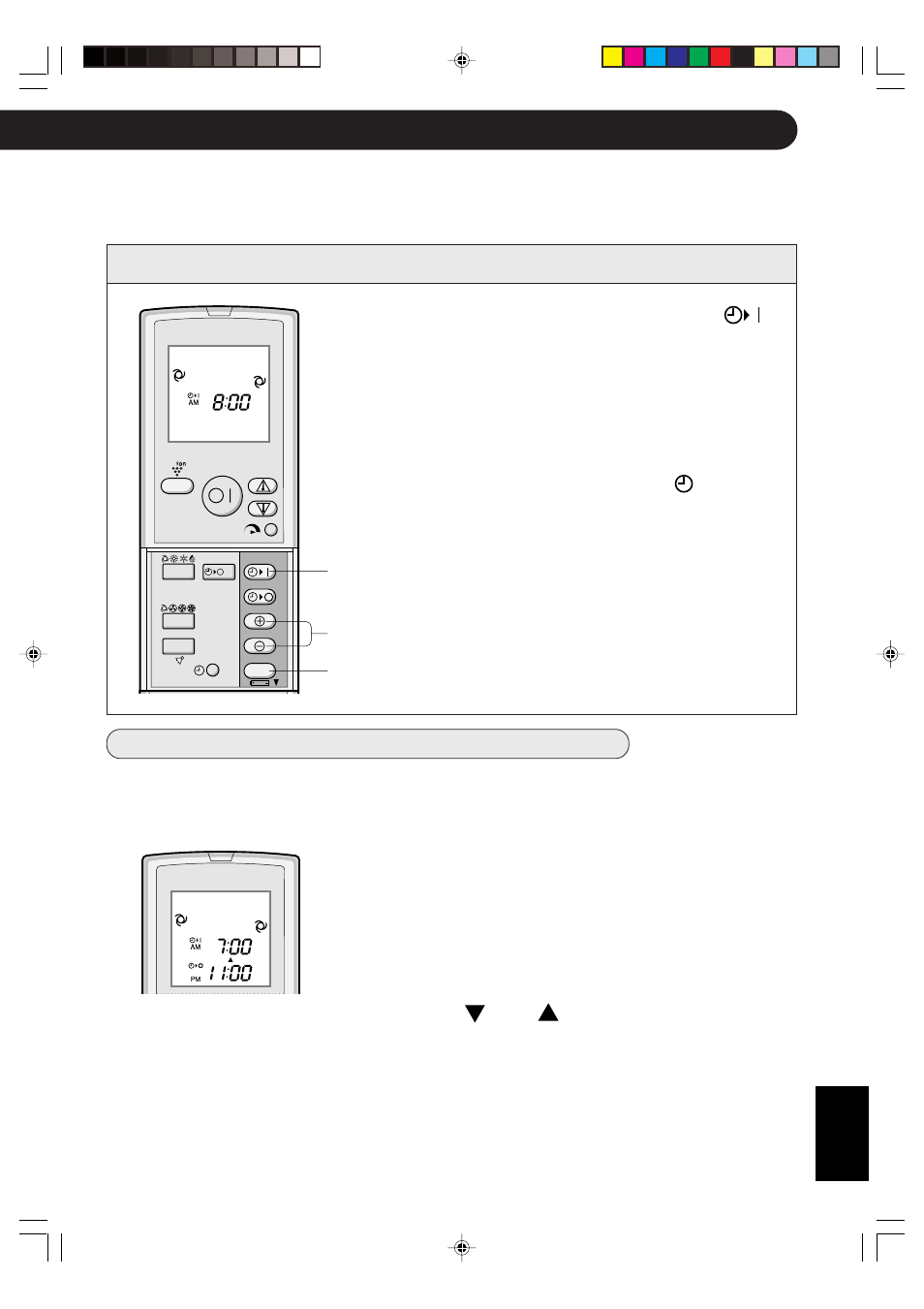 Zeitschalter ein | Sharp GS-XP18FR - GU-XR18FR User Manual | Page 123 / 128