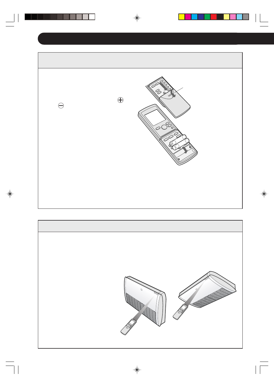 Uso del telecomando | Sharp GS-XP18FR - GU-XR18FR User Manual | Page 44 / 128