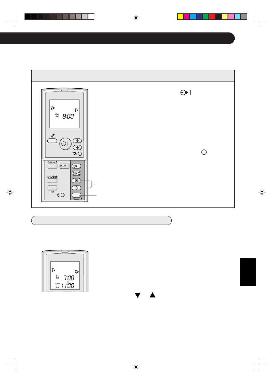 Marche de la minuterie | Sharp GS-XP18FR - GU-XR18FR User Manual | Page 87 / 128