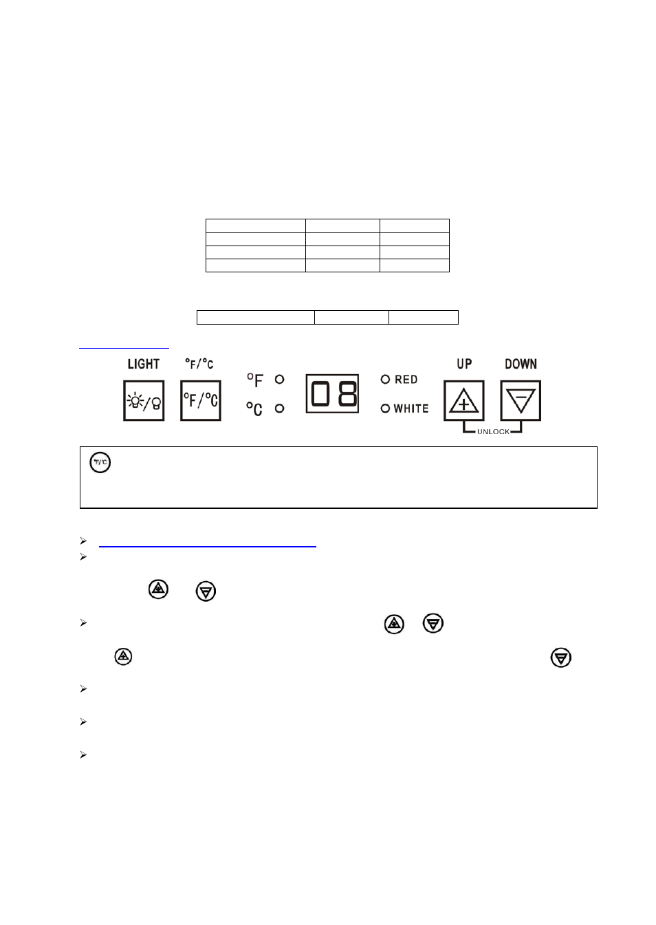 Operating your machine, Upper zone - wine chiller | Avanti SWBC250D User Manual | Page 7 / 17