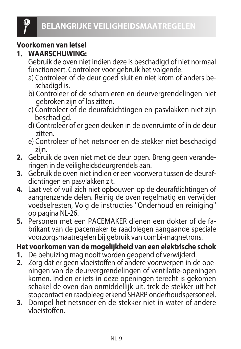 Sharp R-922STWE User Manual | Page 116 / 266
