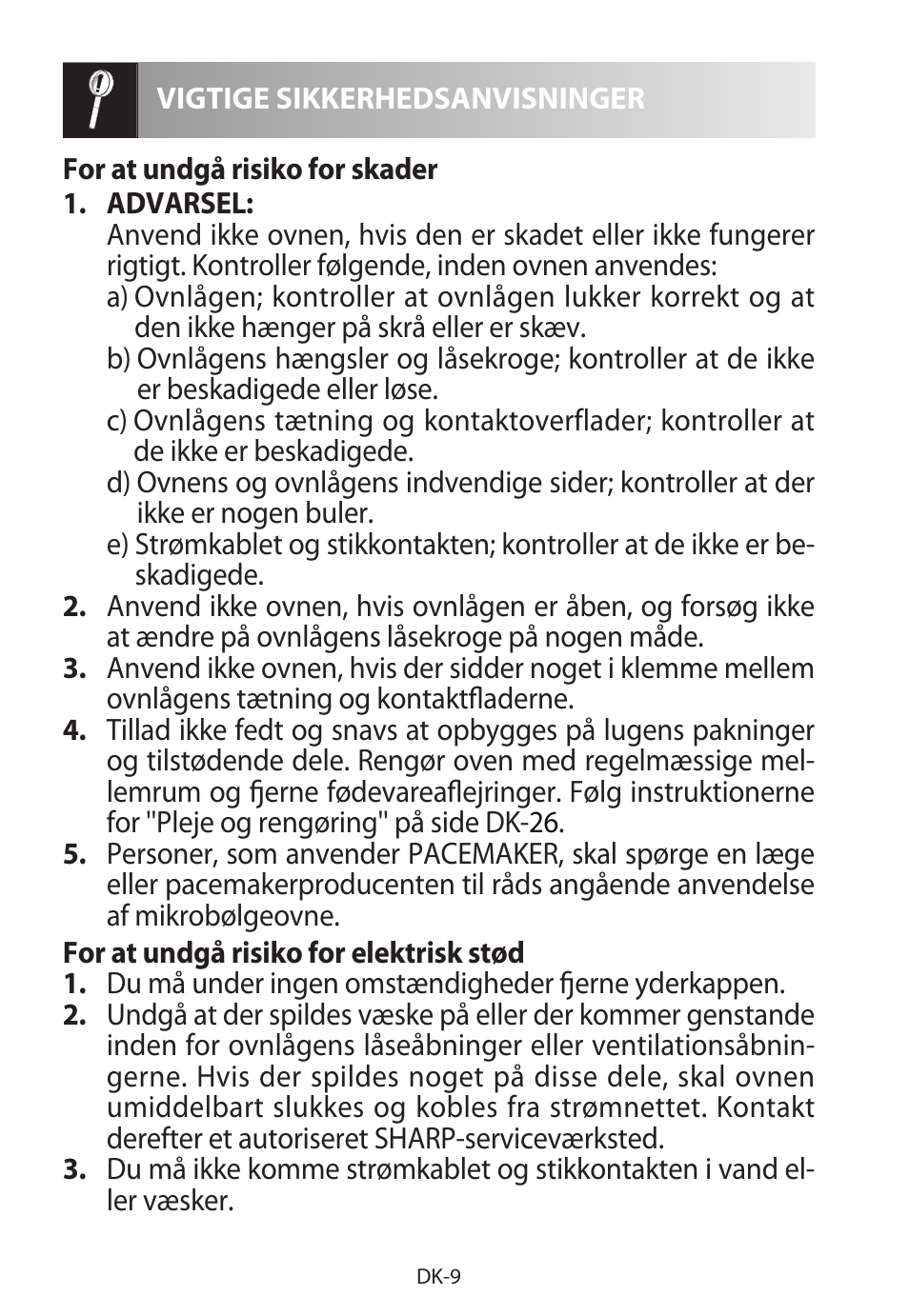 Sharp R-922STWE User Manual | Page 168 / 266